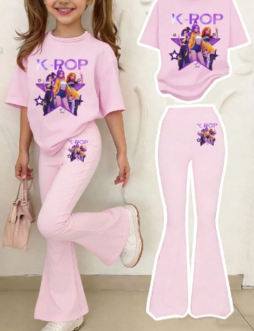 Compleu Shein Kids, roz