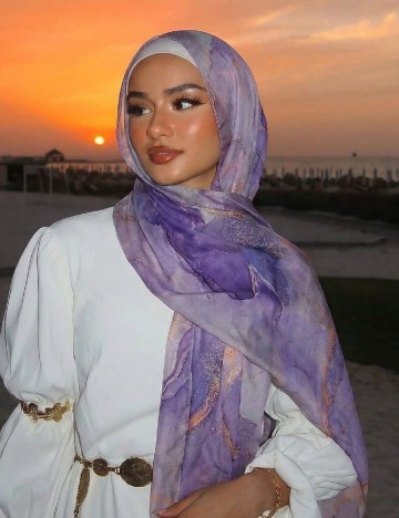Esarfa SHEIN, mov
