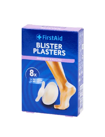 Set plasturi 8 bucati ACTION, alb