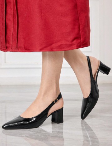 Pantofi SHEIN, negru