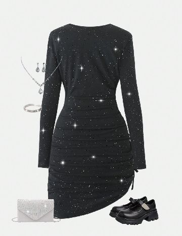 Rochie Shein Kids, negru
