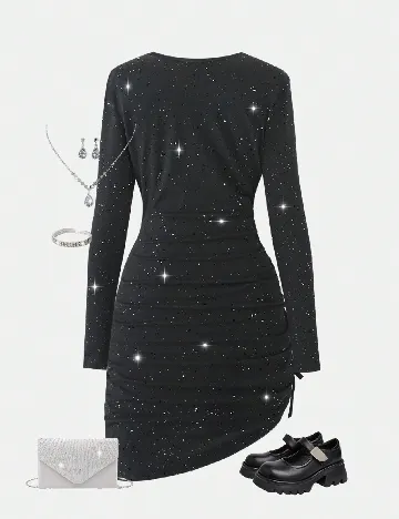 Rochie Shein Kids, negru