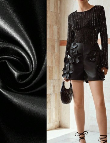 Pantaloni scurti MOTF, negru