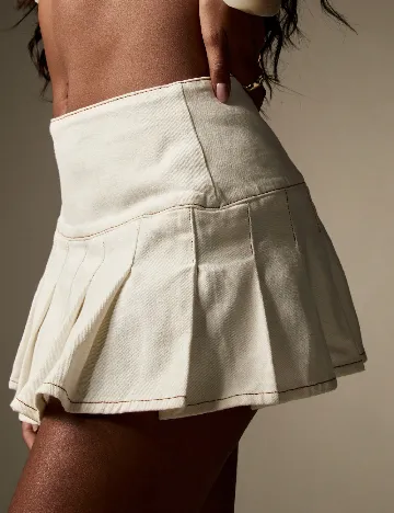 Fusta Missguided, alb