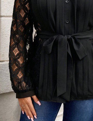 Camasa SHEIN CURVE, negru