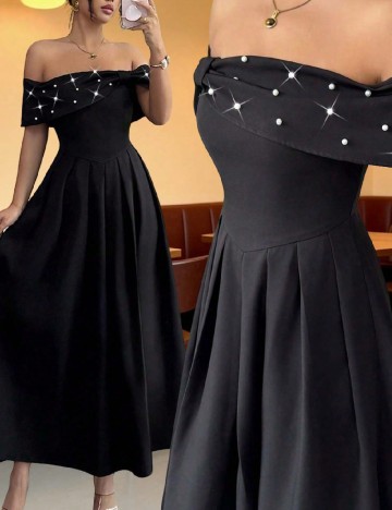 Rochie medie SHEIN, negru
