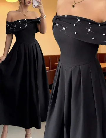 Rochie medie SHEIN, negru