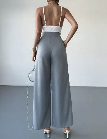 Pantaloni SHEIN, gri