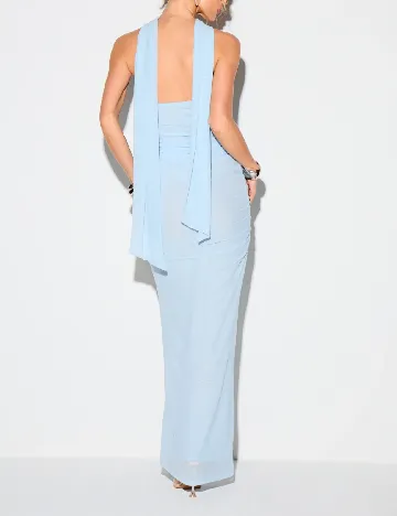 Rochie lunga KIZN, albastru
