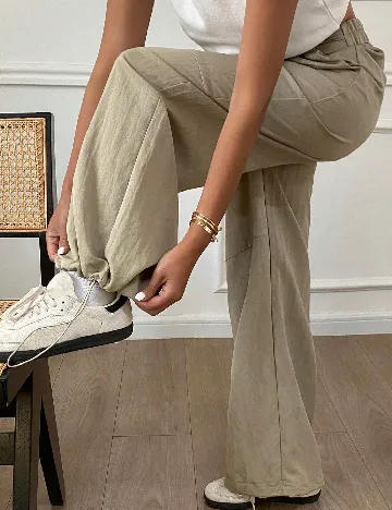 Pantaloni Dazy, kaki