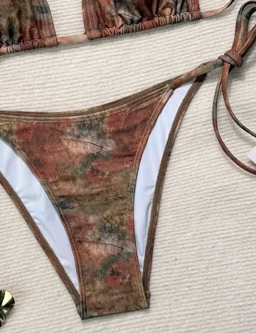 Costum de baie SHEIN, mix culori