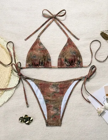 Costum de baie SHEIN, mix culori