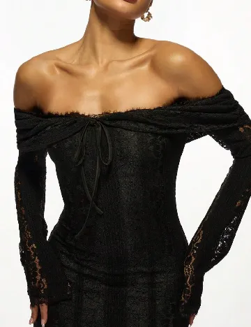 Rochie lunga Missguided, negru