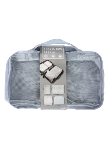 Set genti de calatorie 4 bucati ACTION, gri