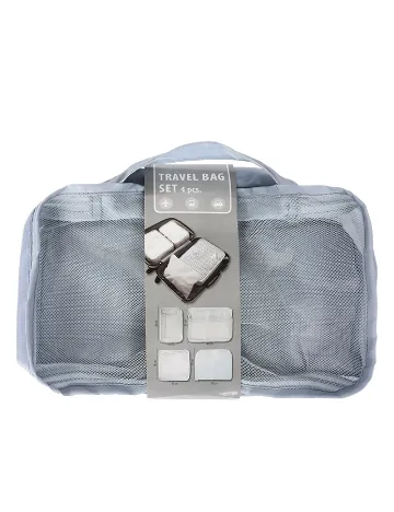 Set genti de calatorie 4 bucati ACTION, gri