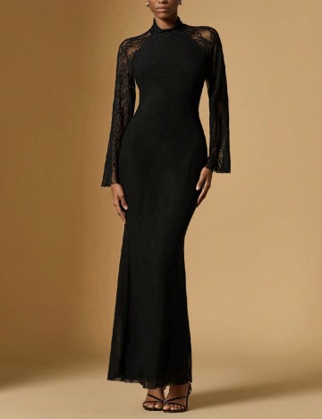Rochie lunga SHEIN, negru