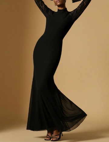 Rochie lunga SHEIN, negru