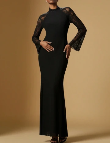 Rochie lunga SHEIN, negru