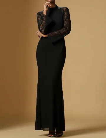 Rochie lunga SHEIN, negru