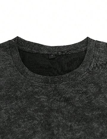 Tricou Oversize SHEIN, negru