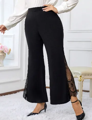 Pantaloni SHEIN CURVE, negru