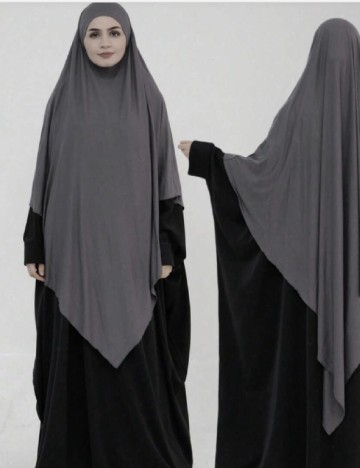 Hijab SHEIN, gri