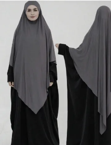 Hijab SHEIN, gri