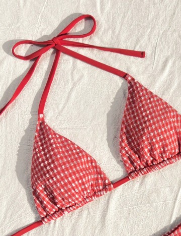 Costum de baie SHEIN, rosu