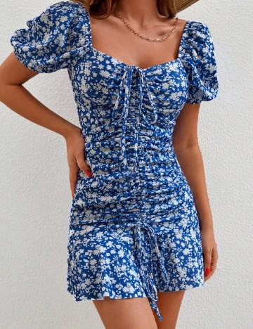 Rochie scurta SHEIN, albastru