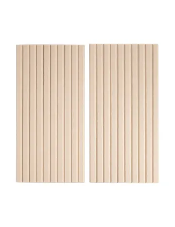 Panouri decorative din pasla 4 bucati ACTION, crem