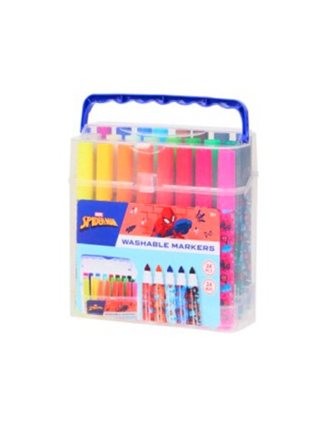 Set markere, 24 bucati W&O Products, mix culori