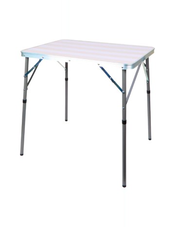 Masa pliabila de camping A.I.&E., bej/alb