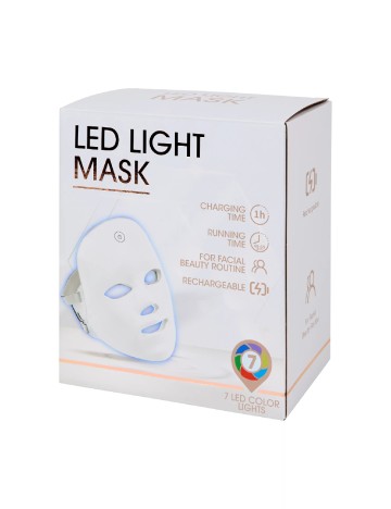Masca faciala cu LED  ACTION, mix culori