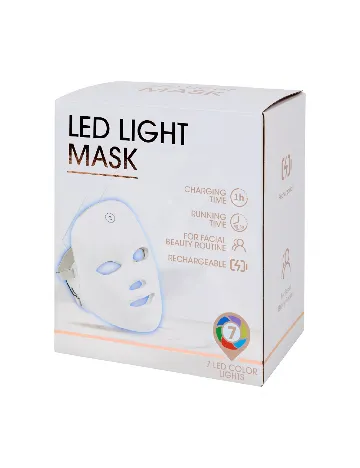 Masca faciala cu LED  ACTION, mix culori
