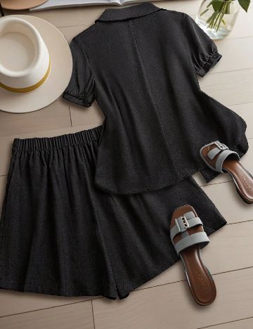 Compleu SHEIN CURVE, negru