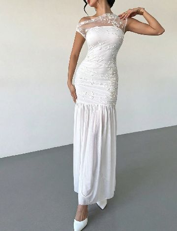 Rochie lunga SHEIN, alb