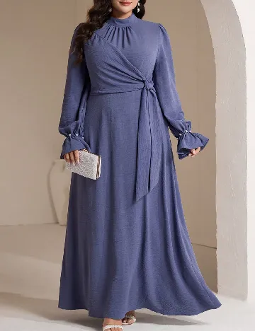 Rochie lunga SHEIN CURVE, albastru