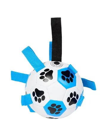 Jucarie pentru caini Pets Dreamteam, alb/albastru