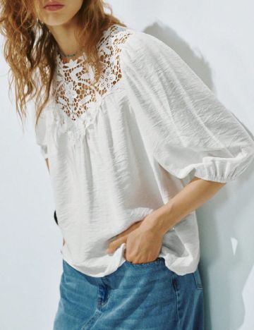 Bluza SHEIN, alb