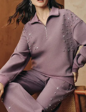 Bluza Anewsta, mov