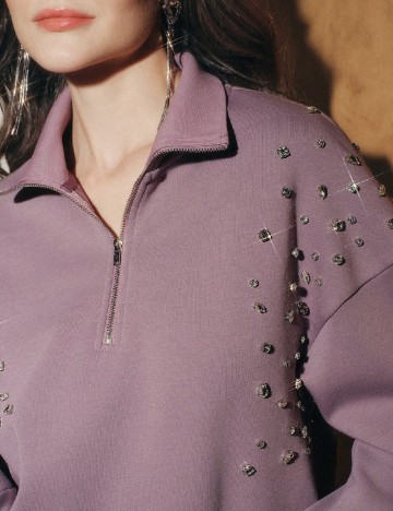 Bluza Anewsta, mov