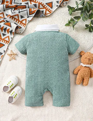 Salopeta Shein Kids, verde
