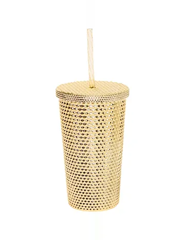 Pahar cu pai, 475 ml Schou, auriu