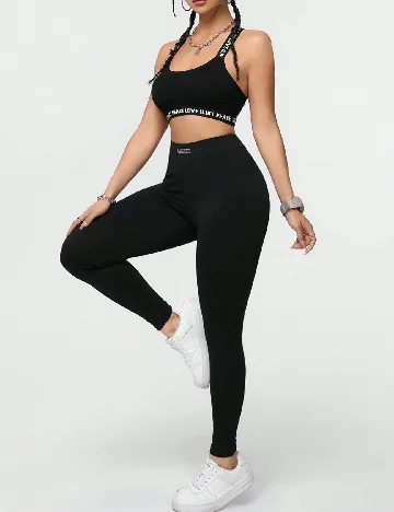 Colanti SHEIN, negru