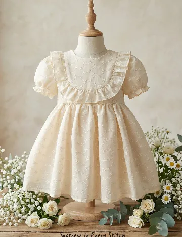 Rochie Shein Kids, crem