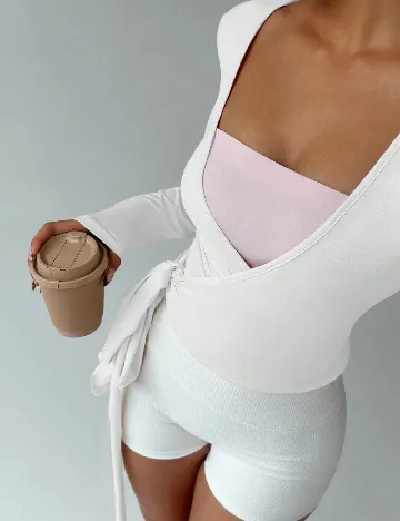 Bluza SHEIN, alb