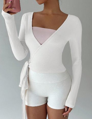 Bluza SHEIN, alb