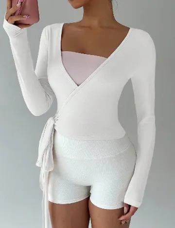 Bluza SHEIN, alb