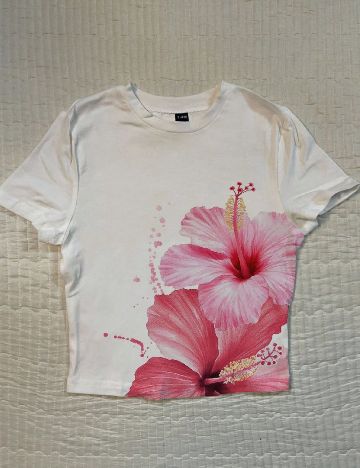 Top SHEIN, alb