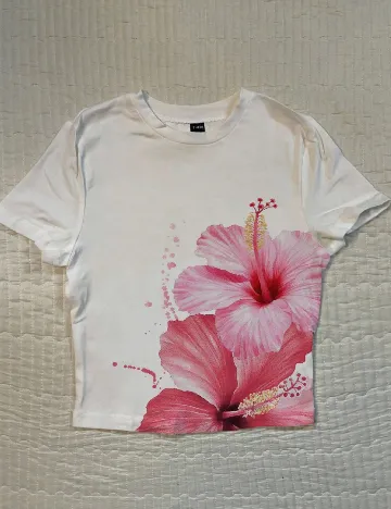 Top SHEIN, alb